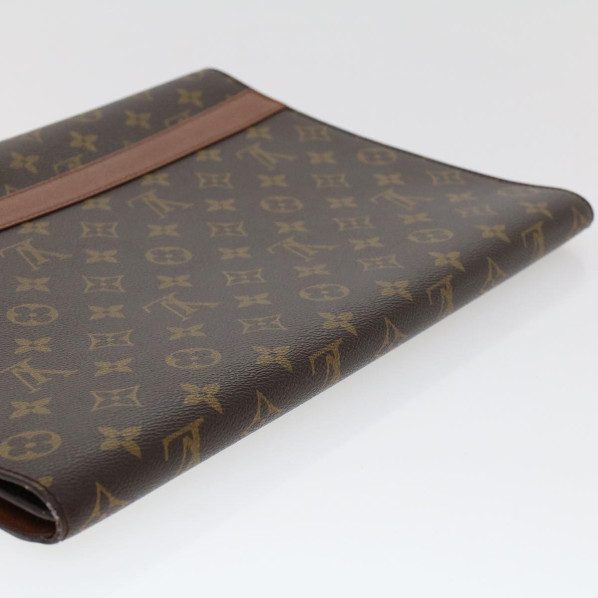 LOUIS VUITTON Monogram Porte Envelope Clutch Bag M51801 LV ar9655B