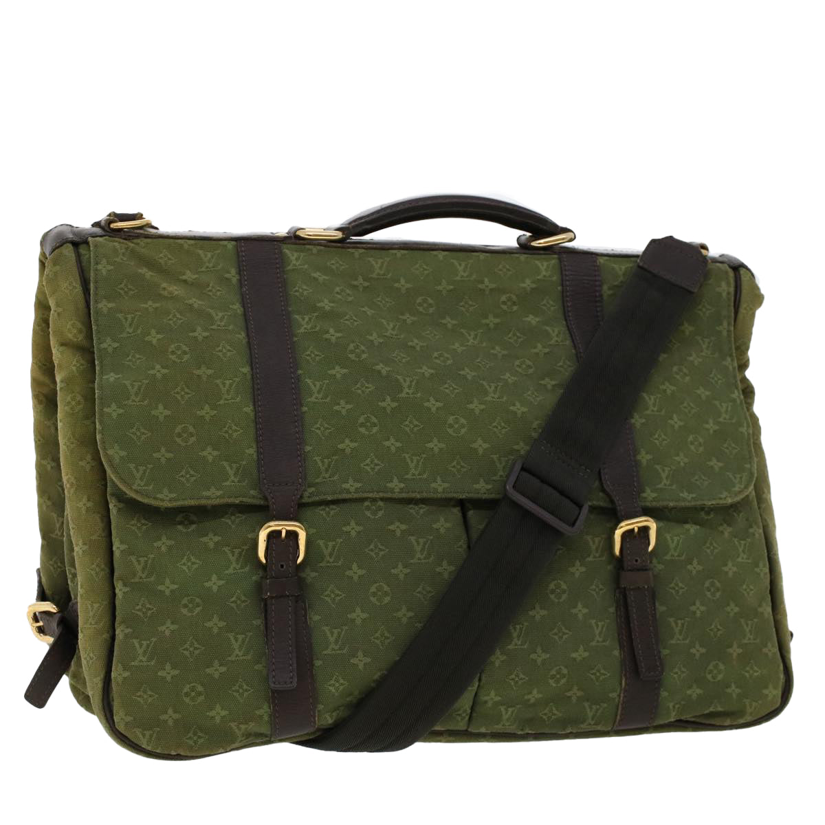 LOUIS VUITTON Monogram Mini Dunes Hand Bag 2way TST Khaki M42312 LV ar9659B