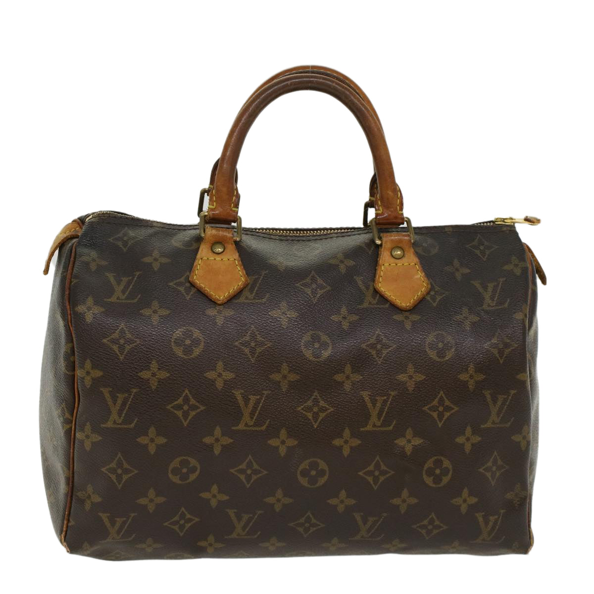 LOUIS VUITTON Monogram Speedy 30 Hand Bag M41526 LV ar9661B