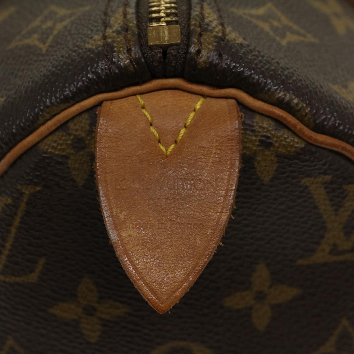 LOUIS VUITTON Monogram Speedy 30 Hand Bag M41526 LV ar9663B