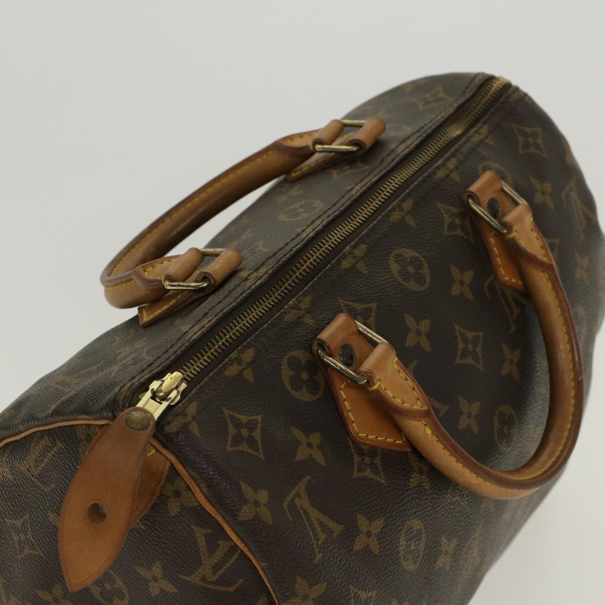 LOUIS VUITTON Monogram Speedy 30 Hand Bag M41526 LV ar9663B
