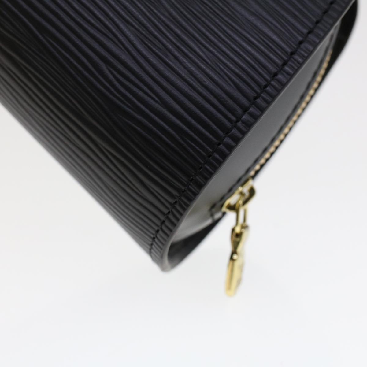 LOUIS VUITTON Epi Dauphine PM Pouch Black M48442 LV ar9682B