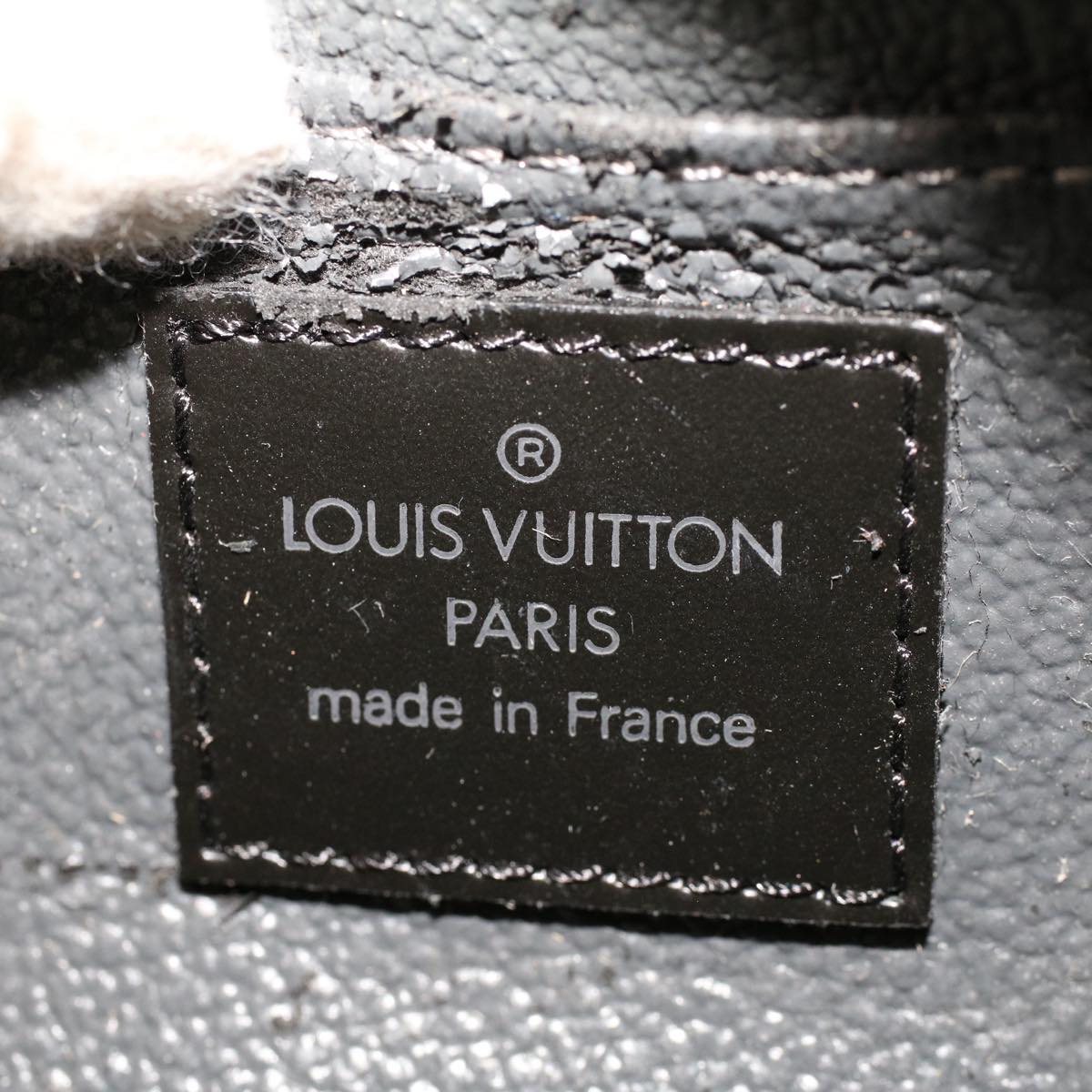LOUIS VUITTON Epi Dauphine PM Pouch Black M48442 LV ar9682B