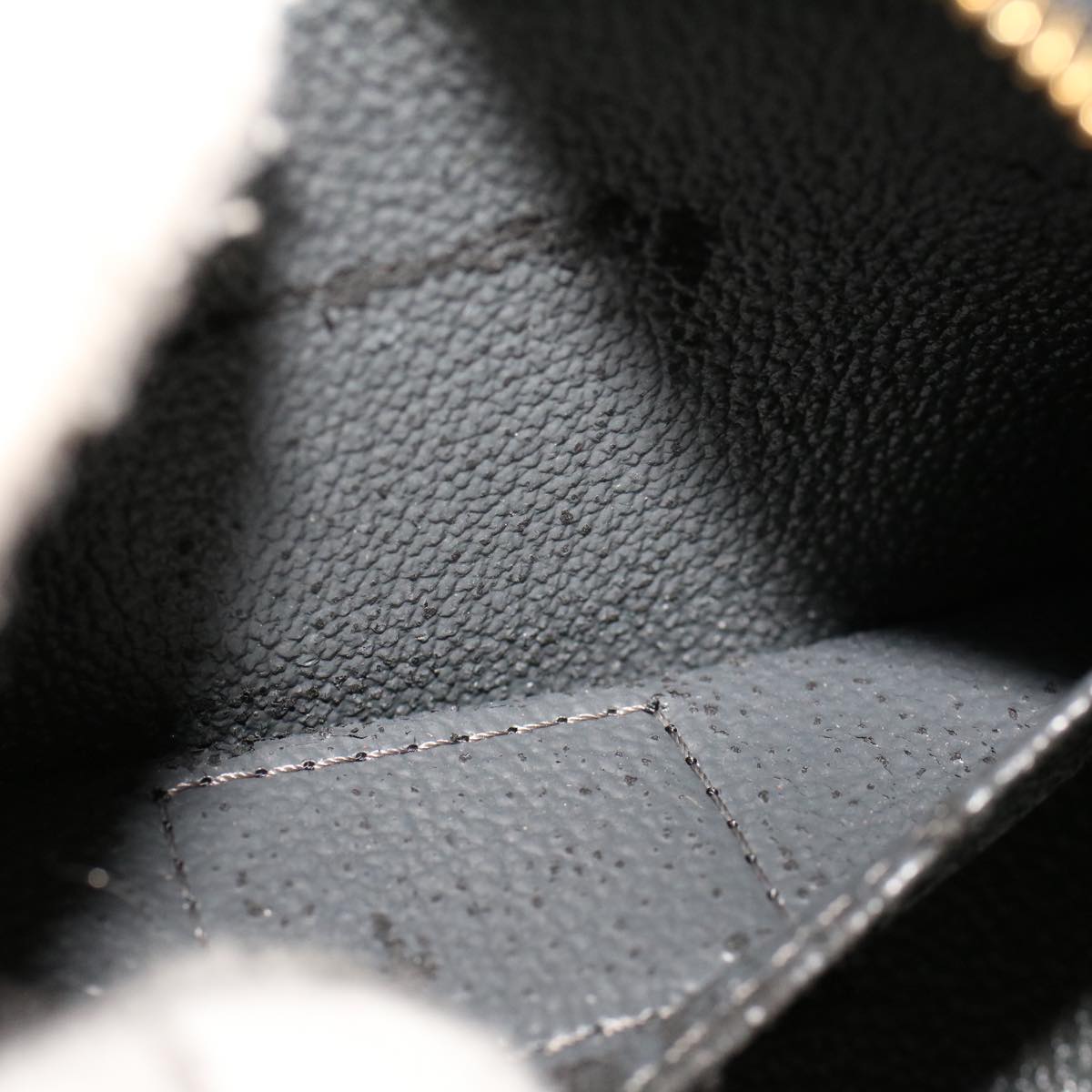 LOUIS VUITTON Epi Dauphine PM Pouch Black M48442 LV ar9682B