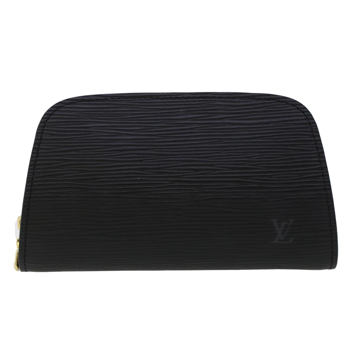 LOUIS VUITTON Epi Dauphine PM Pouch Black M48442 LV ar9682B