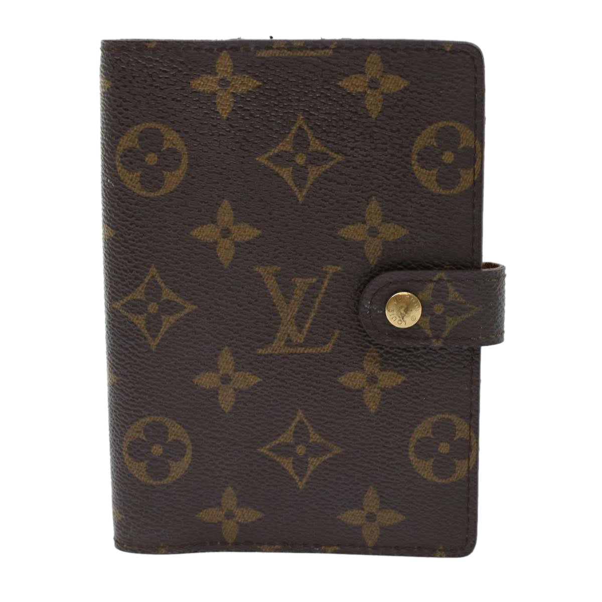 LOUIS VUITTON Monogram Agenda PM Day Planner Cover R20005 LV ar9691B