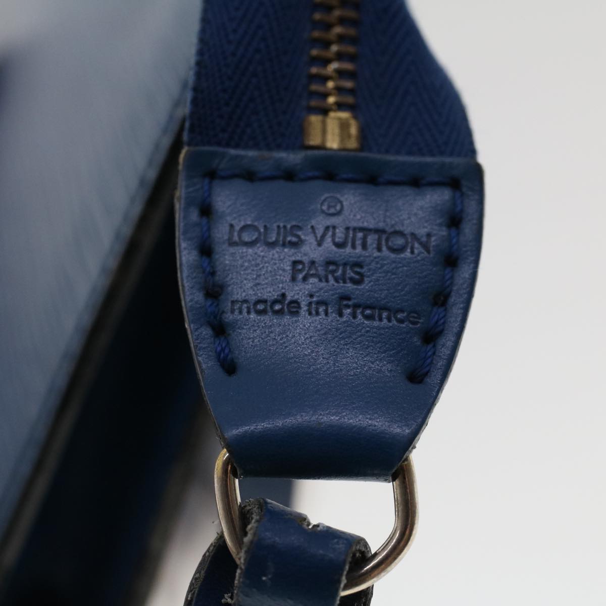 LOUIS VUITTON Epi Pochette Accessoires Accessory Pouch Blue M52985 ar9708B