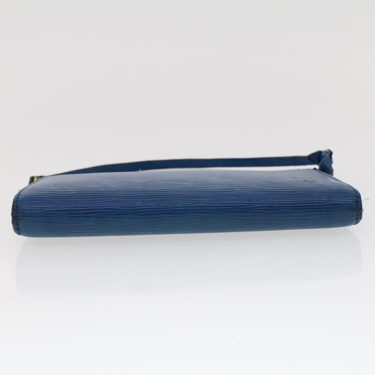 LOUIS VUITTON Epi Pochette Accessoires Accessory Pouch Blue M52985 ar9708B
