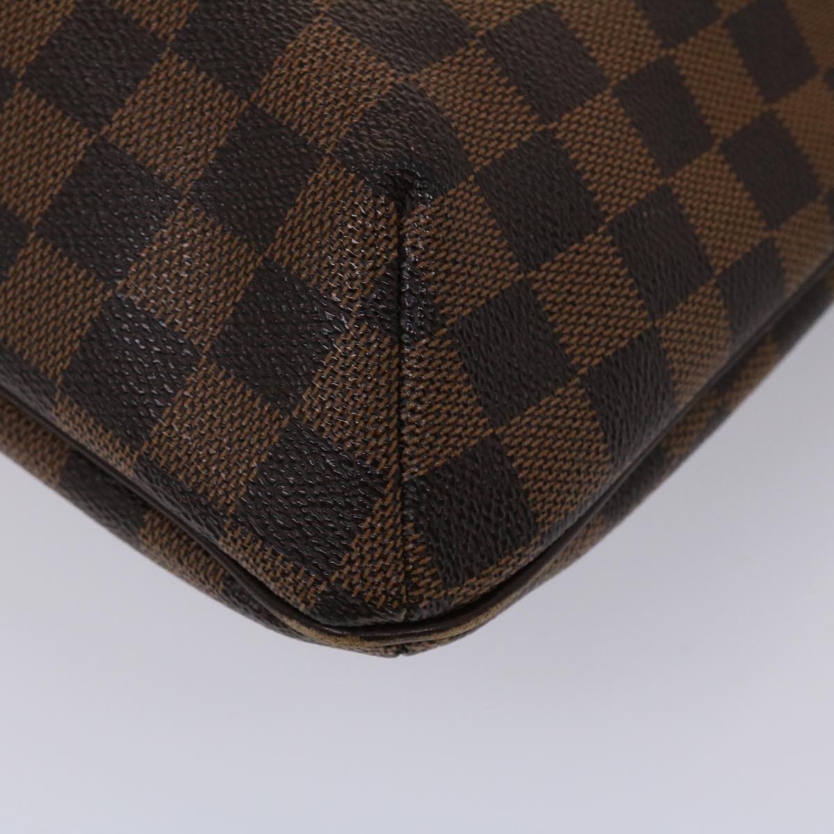 LOUIS VUITTON Damier Ebene Musette Shoulder Bag N51302 LV ar9711B