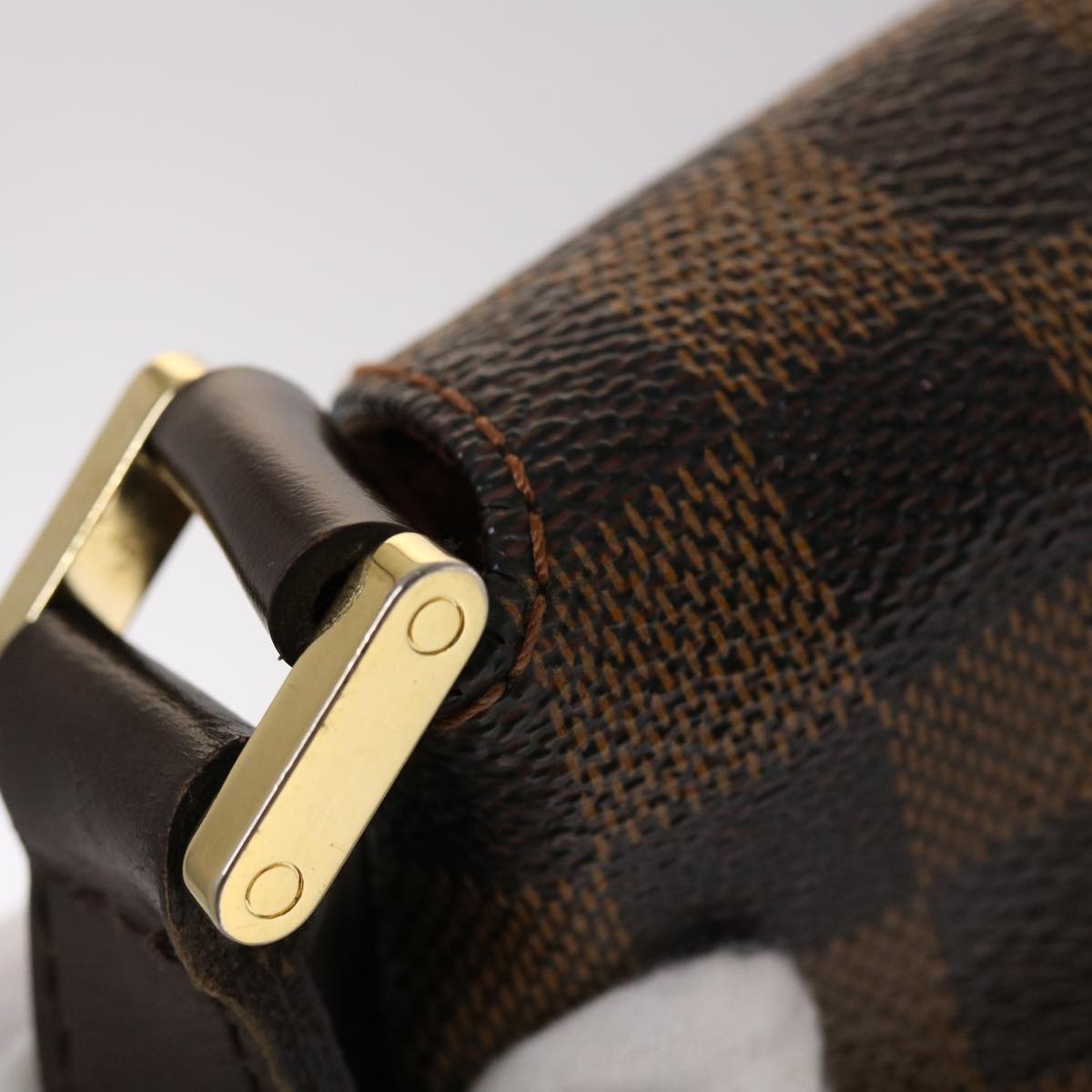 LOUIS VUITTON Damier Ebene Musette Shoulder Bag N51302 LV ar9711B