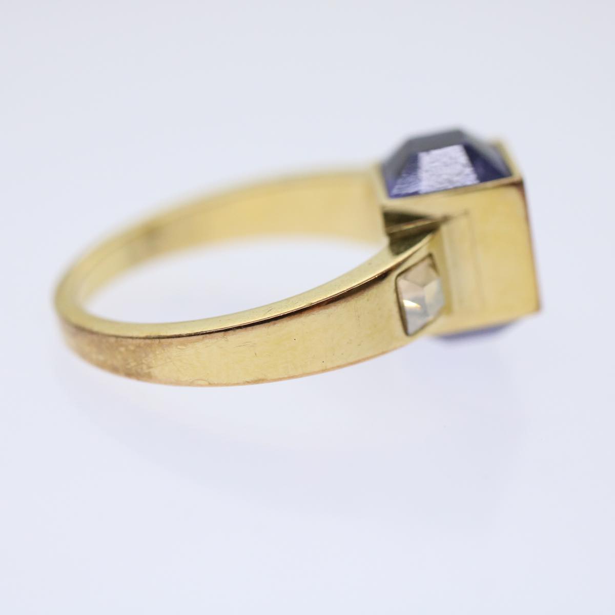 LOUIS VUITTON Berg Gamble Ring M Gold M65098 LV ar9717B