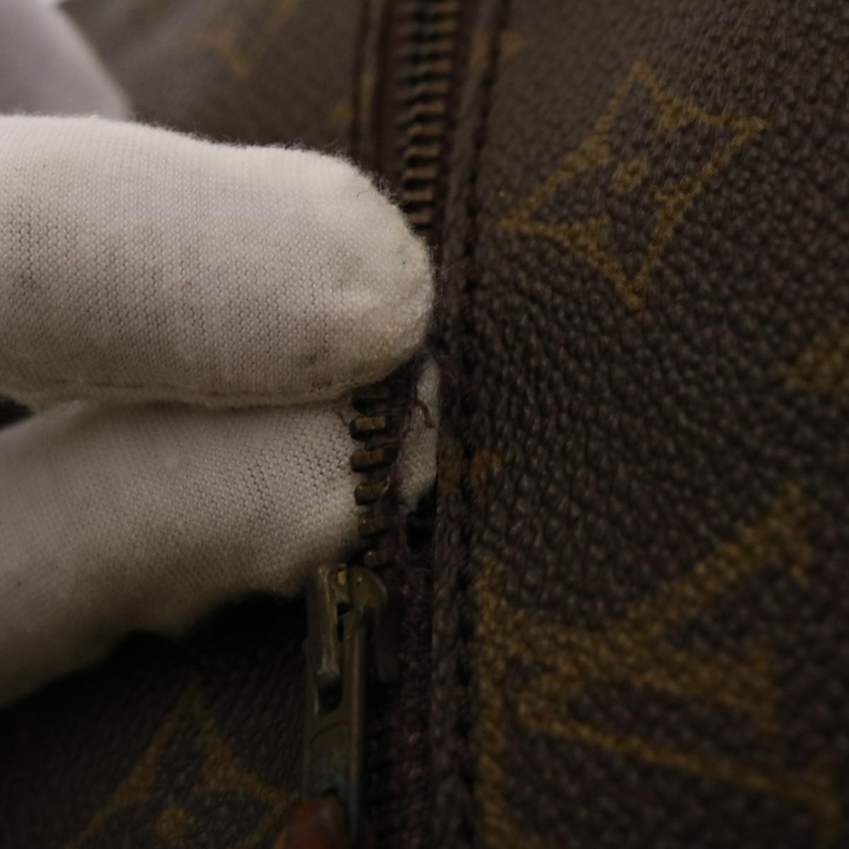 LOUIS VUITTON Monogram Pochette Priant Clutch Bag M51805 LV ar9724B