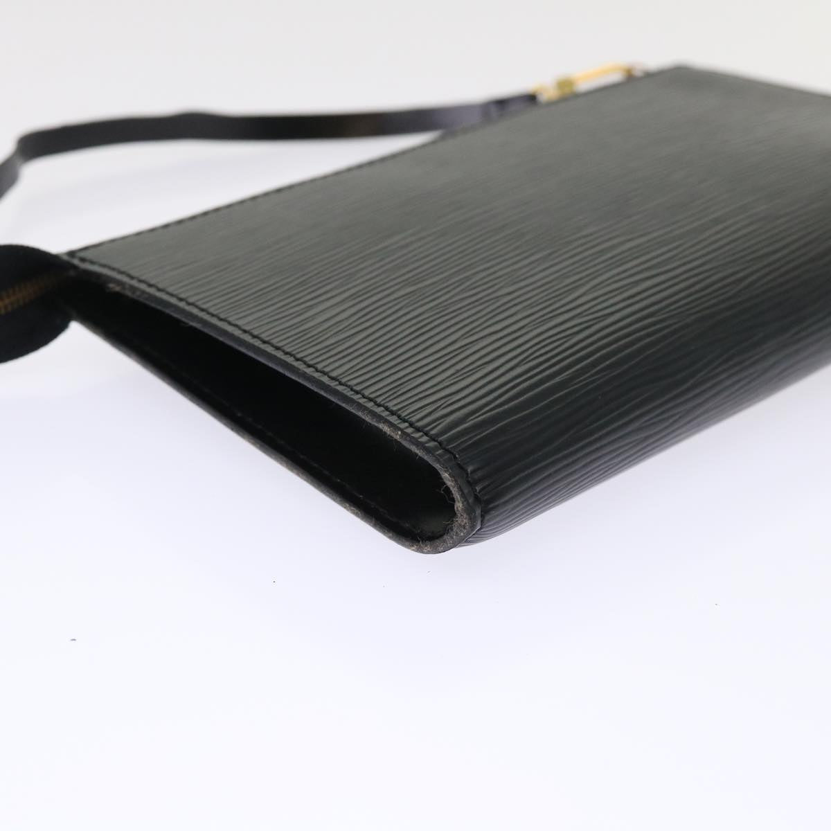 LOUIS VUITTON Epi Pochette Accessoires Pouch Black M52982 LV ar9725B