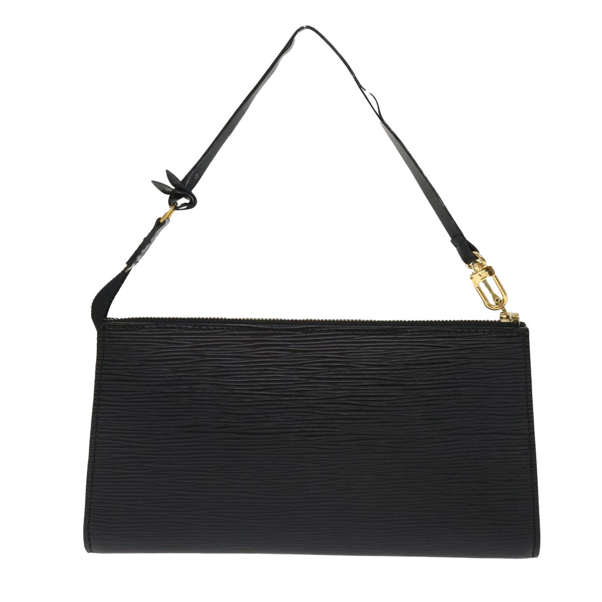 LOUIS VUITTON Epi Pochette Accessoires Pouch Black M52982 LV ar9725B