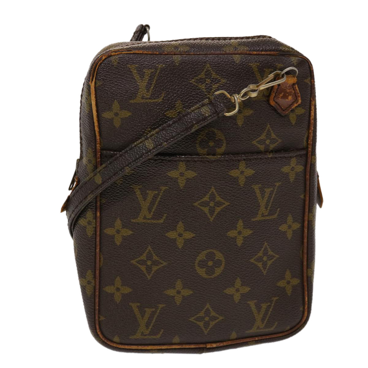 LOUIS VUITTON Monogram Danube Shoulder Bag Vintage M45266 LV ar9739
