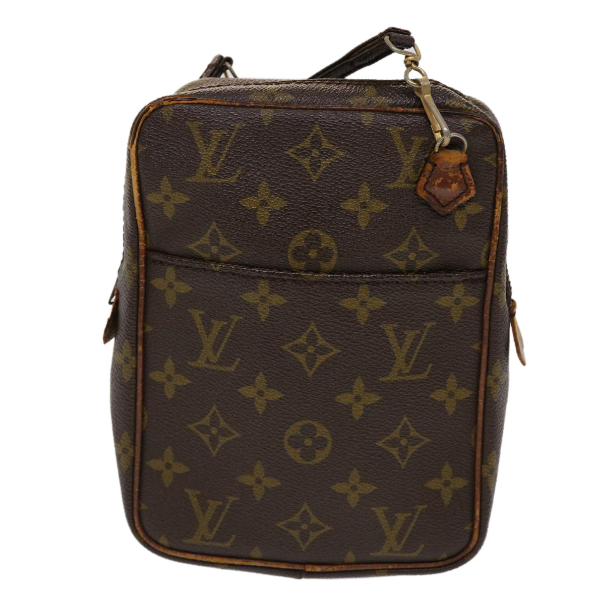 LOUIS VUITTON Monogram Danube Shoulder Bag Vintage M45266 LV ar9739