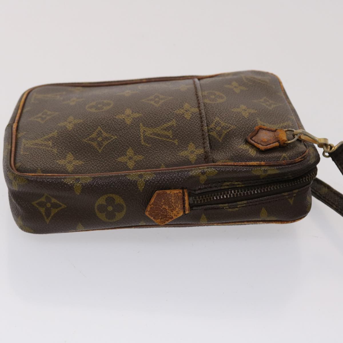 LOUIS VUITTON Monogram Danube Shoulder Bag Vintage M45266 LV ar9739