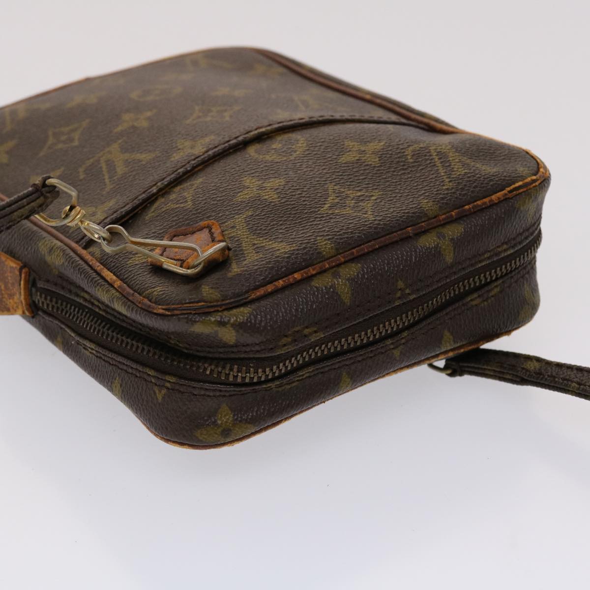 LOUIS VUITTON Monogram Danube Shoulder Bag Vintage M45266 LV ar9739