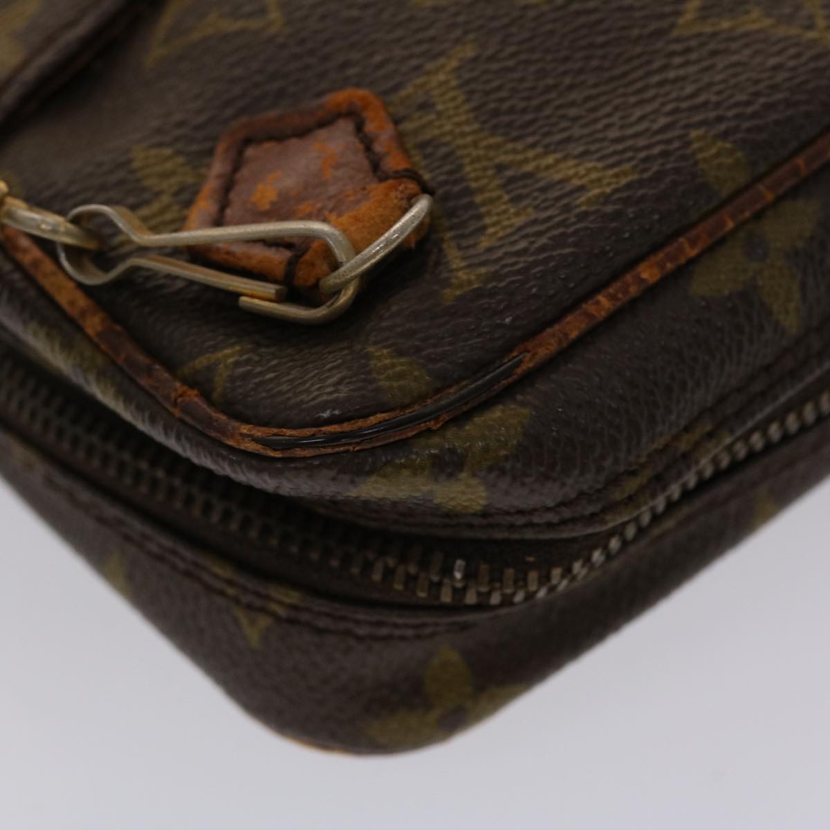 LOUIS VUITTON Monogram Danube Shoulder Bag Vintage M45266 LV ar9739