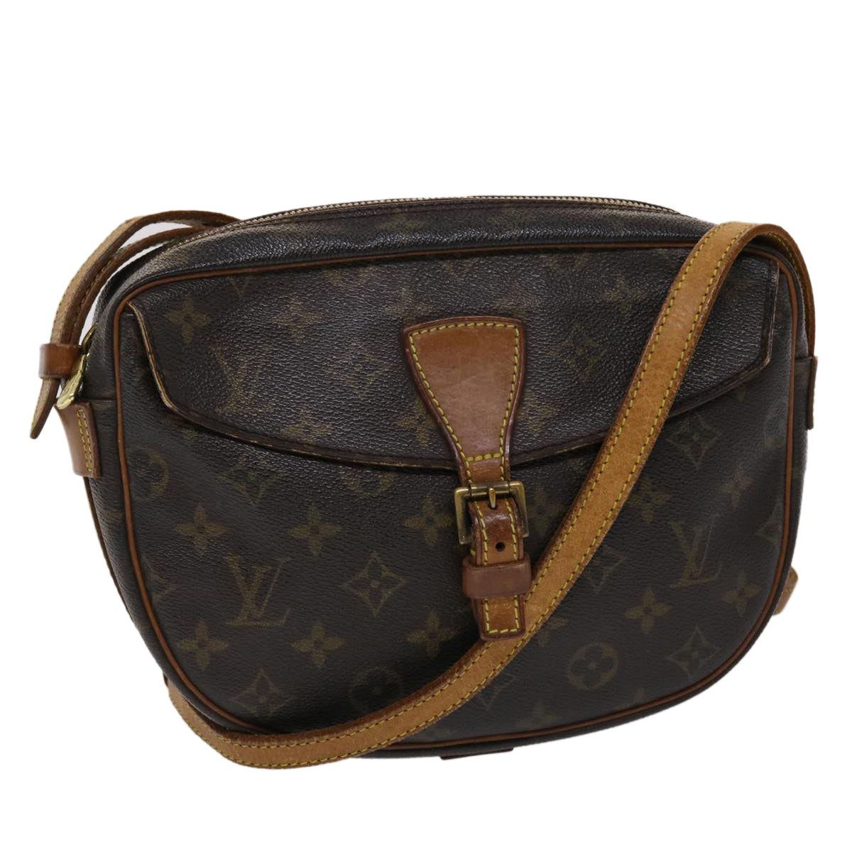 LOUIS VUITTON Monogram Jeune Fille MM Shoulder Bag M51226 LV ar9750