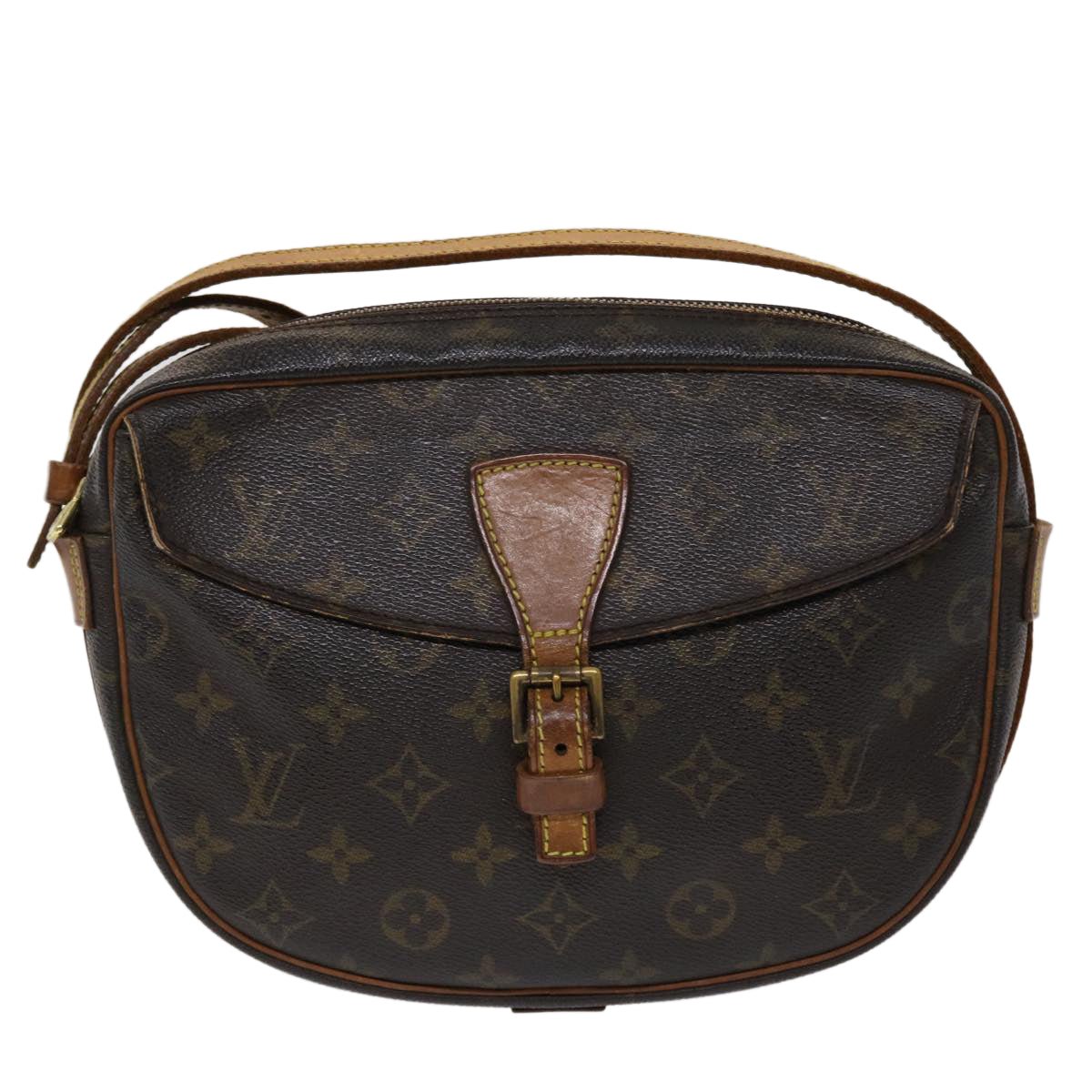 LOUIS VUITTON Monogram Jeune Fille MM Shoulder Bag M51226 LV ar9750