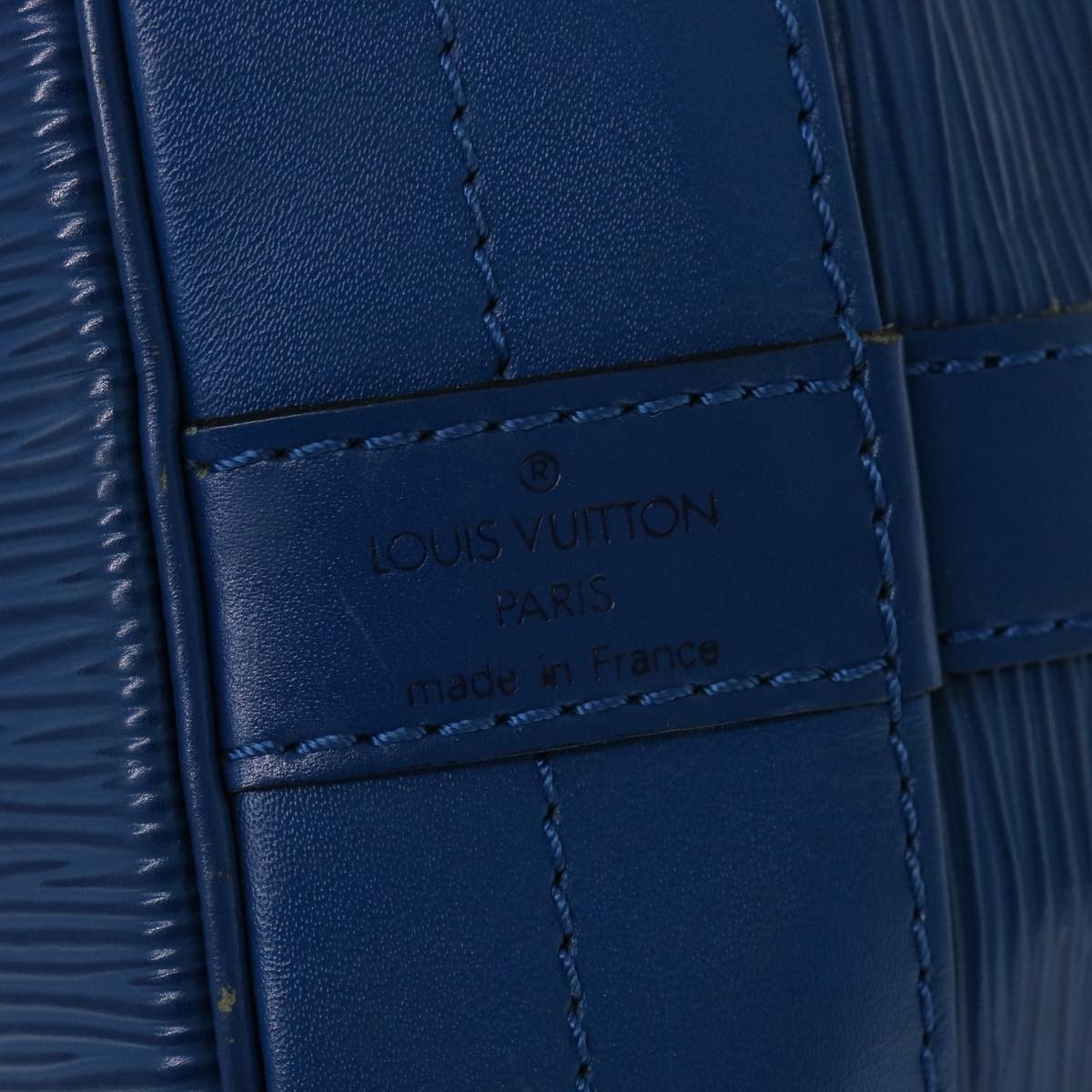 LOUIS VUITTON Epi Noe Shoulder Bag Blue M44005 LV ar9752