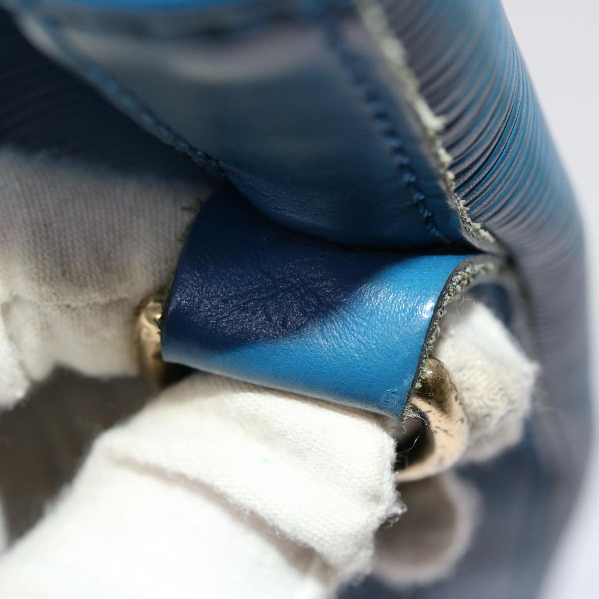 LOUIS VUITTON Epi Noe Shoulder Bag Blue M44005 LV ar9752