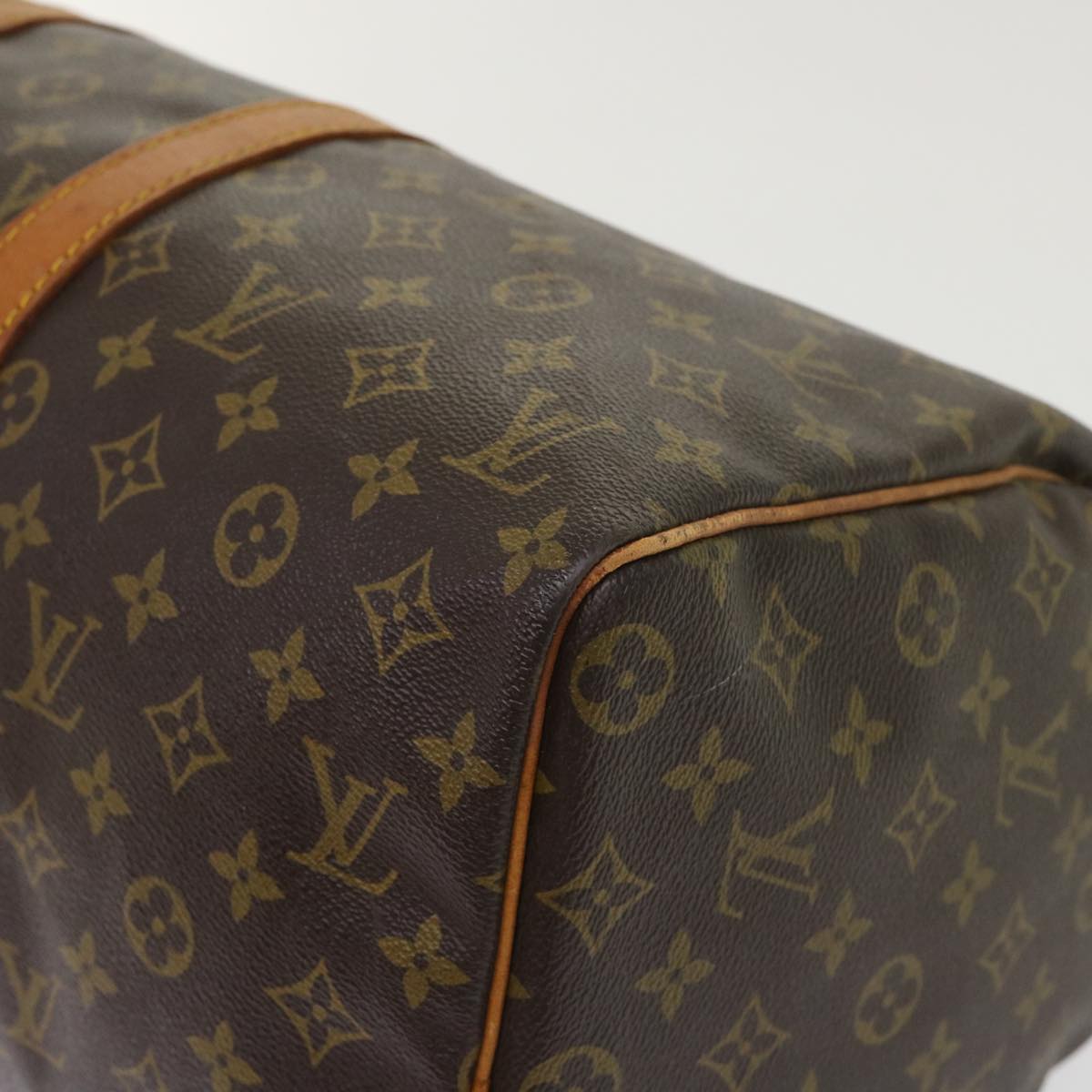 LOUIS VUITTON Monogram Keepall 45 Boston Bag M41428 LV ar9754