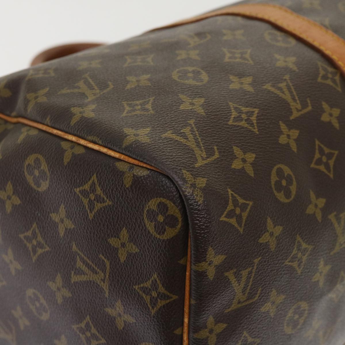 LOUIS VUITTON Monogram Keepall 45 Boston Bag M41428 LV ar9754