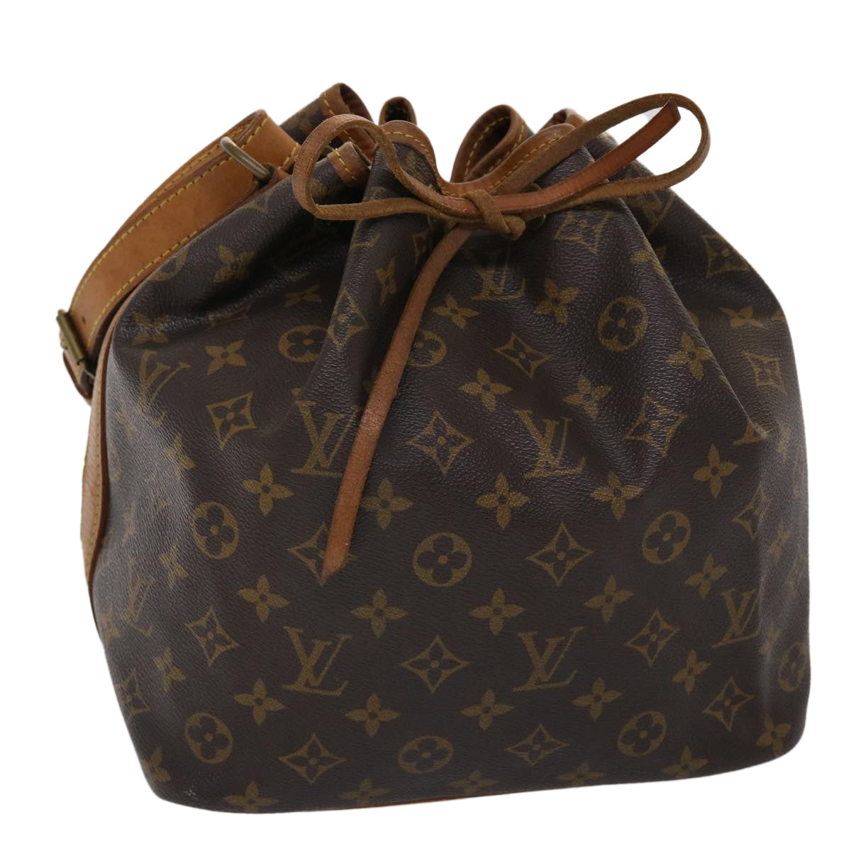 LOUIS VUITTON Monogram Petit Noe Shoulder Bag M42226 LV ar9765
