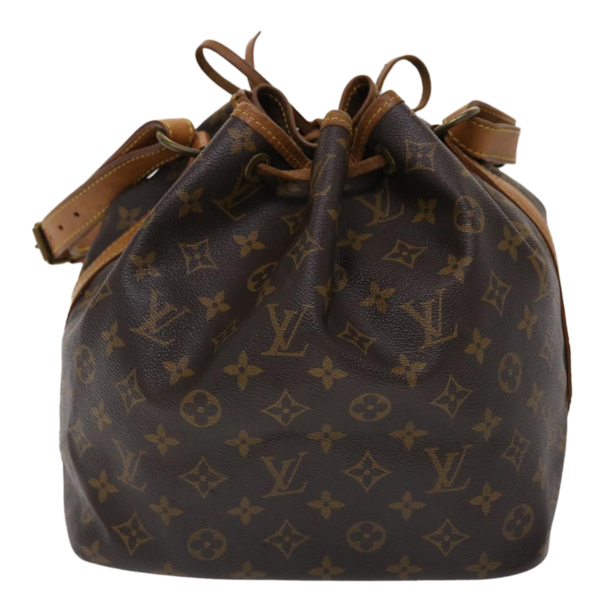 LOUIS VUITTON Monogram Petit Noe Shoulder Bag M42226 LV ar9765