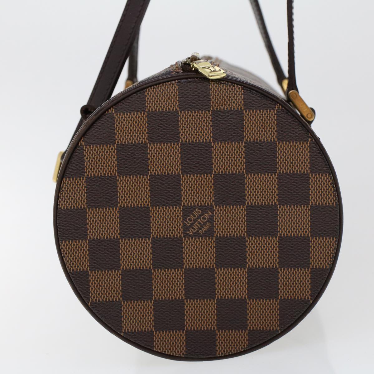 LOUIS VUITTON Damier Ebene Papillon 30 Hand Bag N51303 LV ar9767