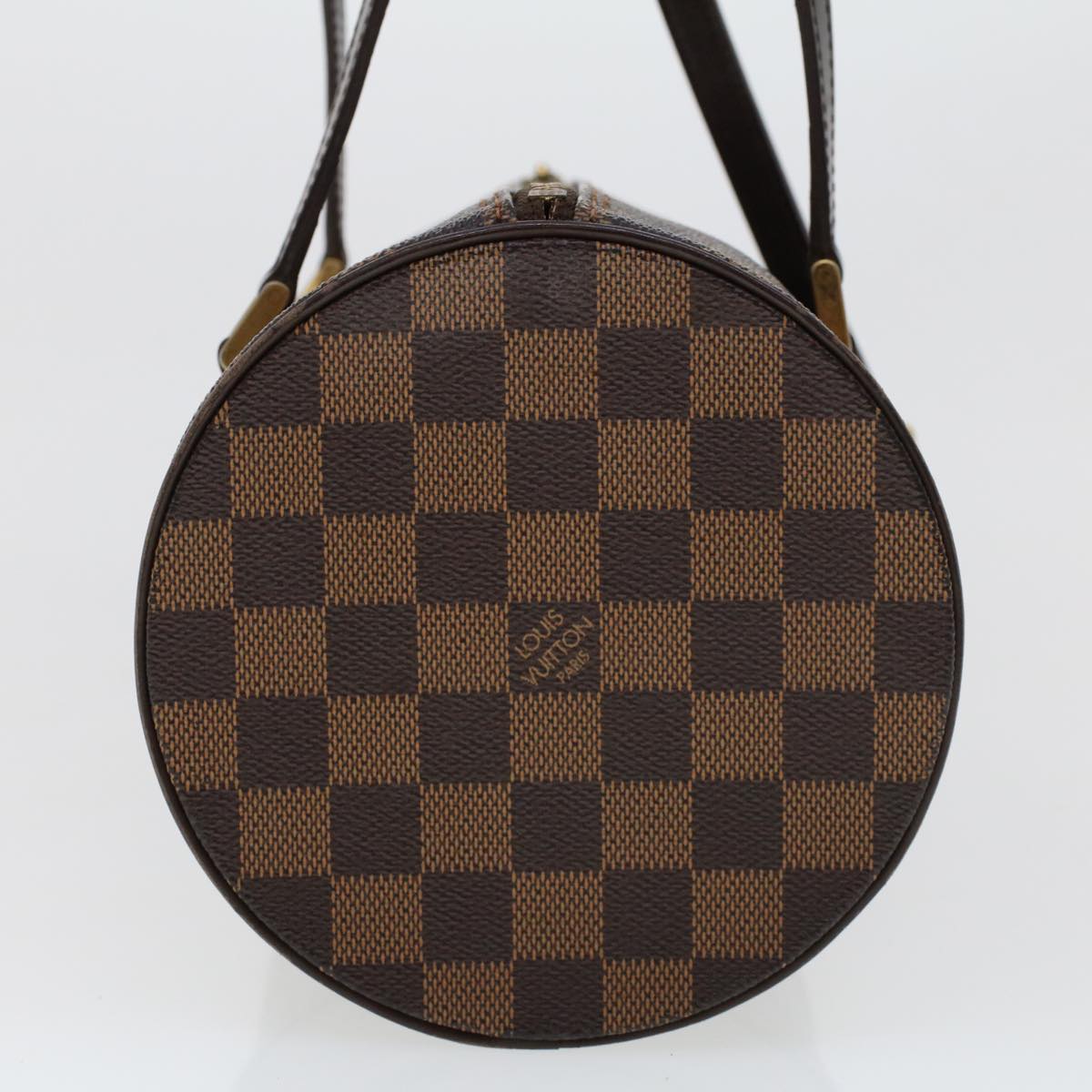 LOUIS VUITTON Damier Ebene Papillon 30 Hand Bag N51303 LV ar9767