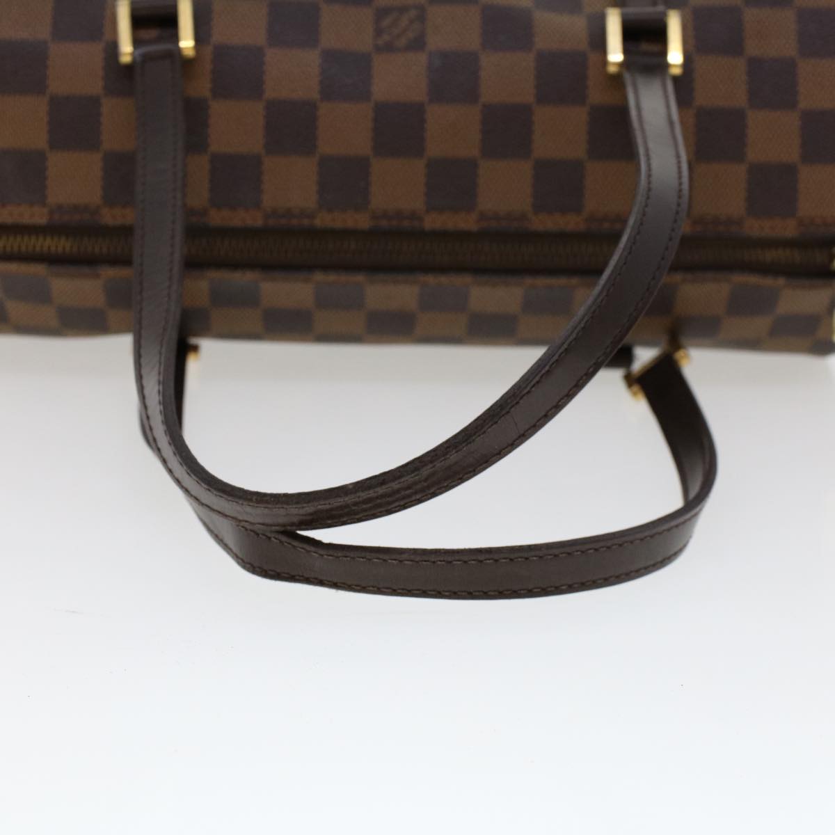 LOUIS VUITTON Damier Ebene Papillon 30 Hand Bag N51303 LV ar9767