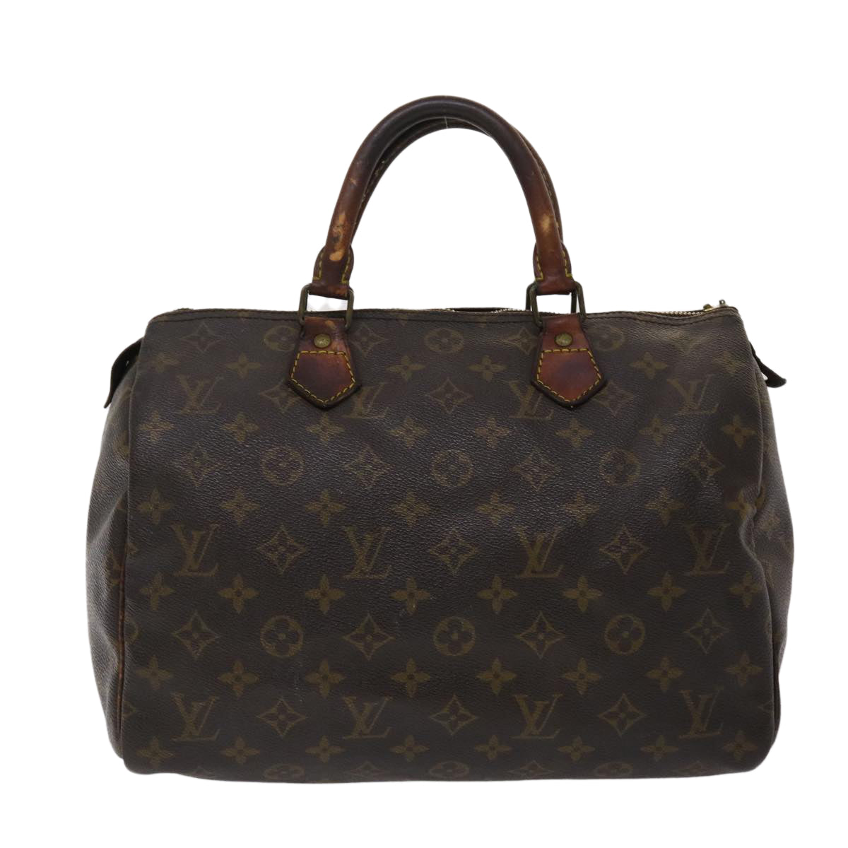 LOUIS VUITTON Monogram Speedy 30 Hand Bag M41526 LV ar9768