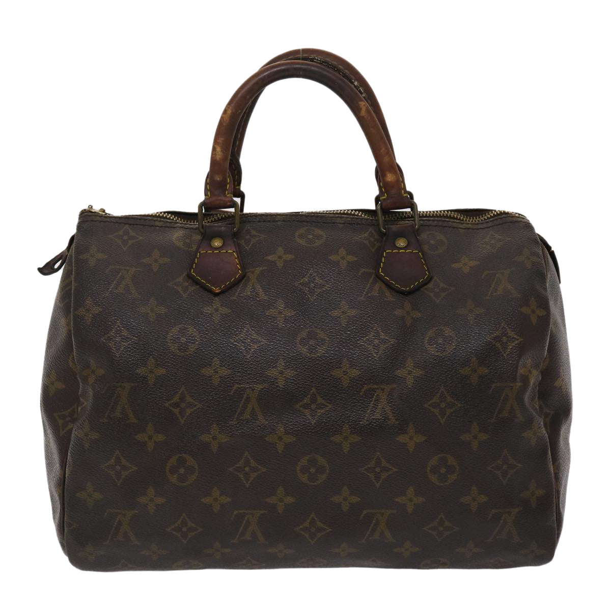 LOUIS VUITTON Monogram Speedy 30 Hand Bag M41526 LV ar9768