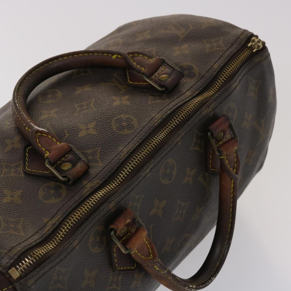 LOUIS VUITTON Monogram Speedy 30 Hand Bag M41526 LV ar9768