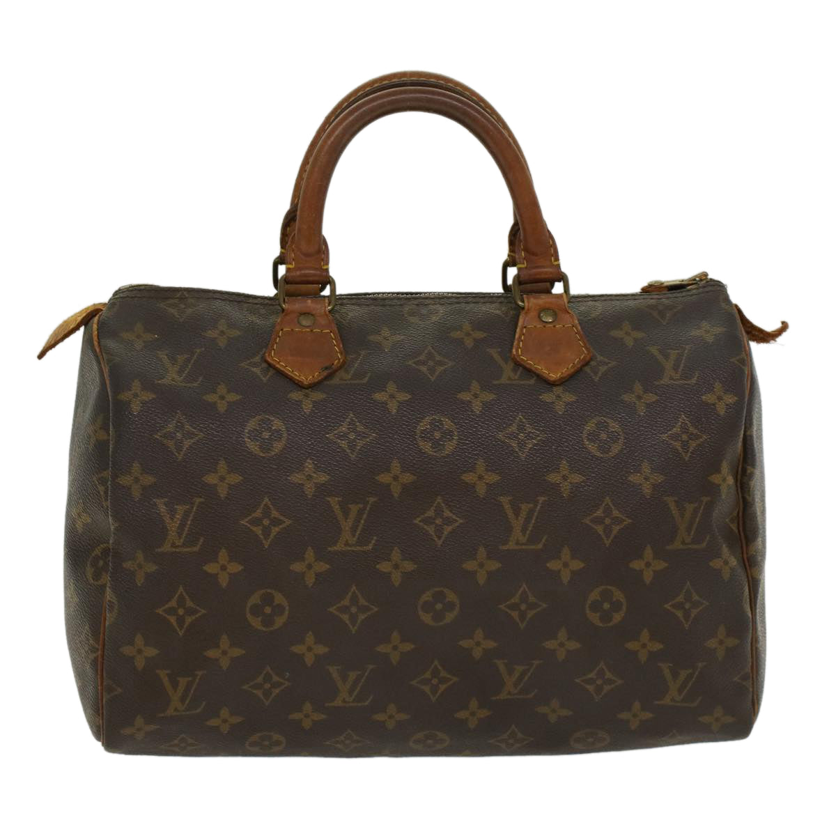 LOUIS VUITTON Monogram Speedy 30 Hand Bag M41526 LV ar9769