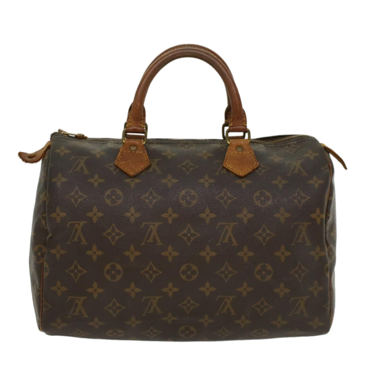 LOUIS VUITTON Monogram Speedy 30 Hand Bag M41526 LV ar9769