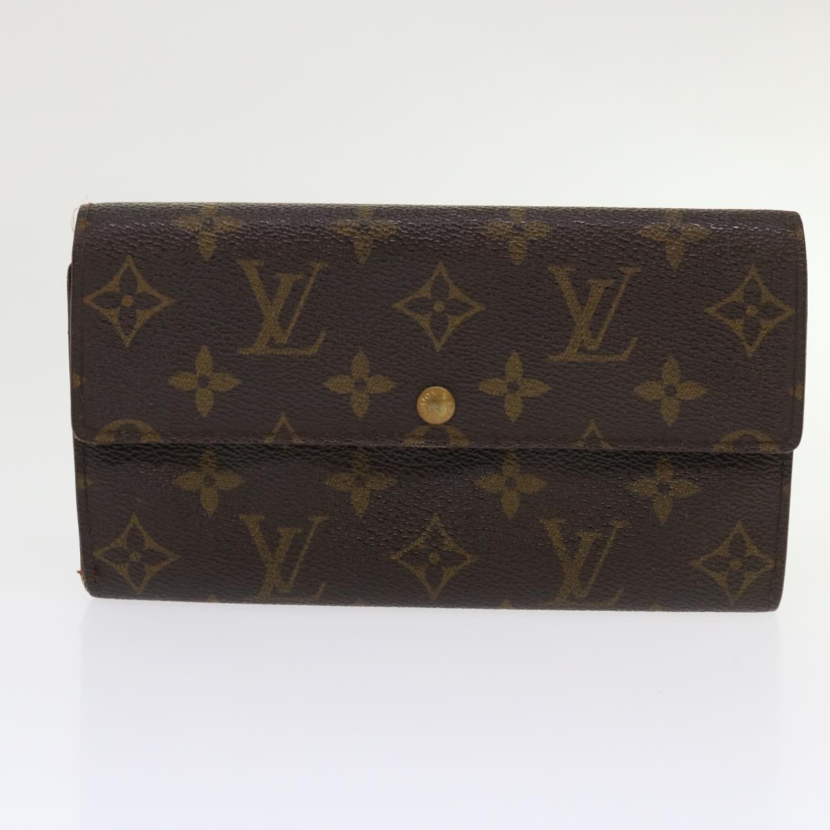 LOUIS VUITTON Monogram Long Wallet 2Set LV ar9773
