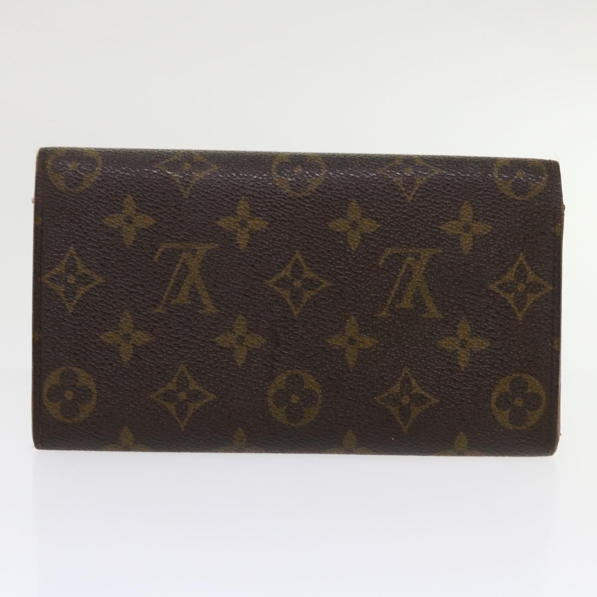 LOUIS VUITTON Monogram Long Wallet 2Set LV ar9773