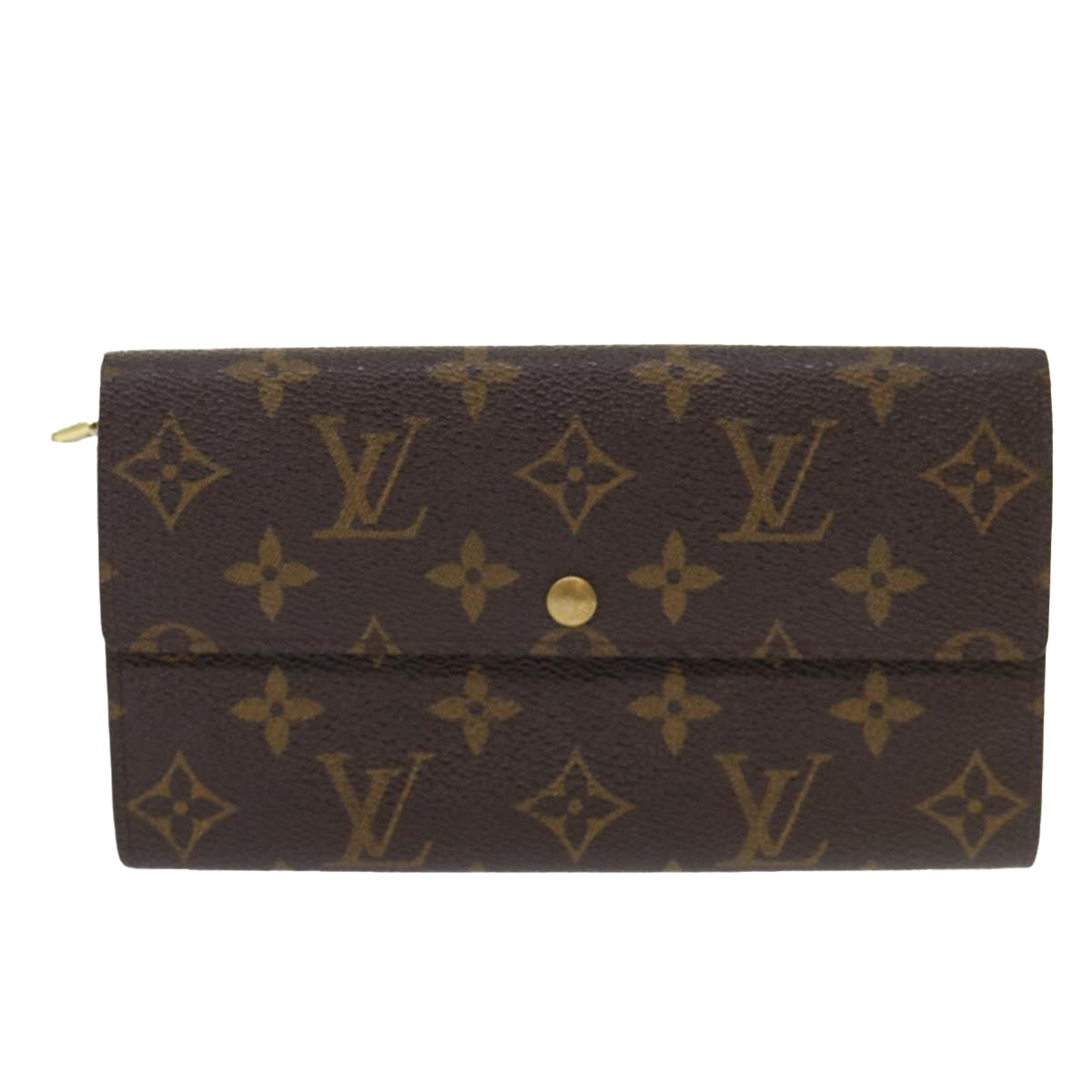 LOUIS VUITTON Monogram Long Wallet 2Set LV ar9773