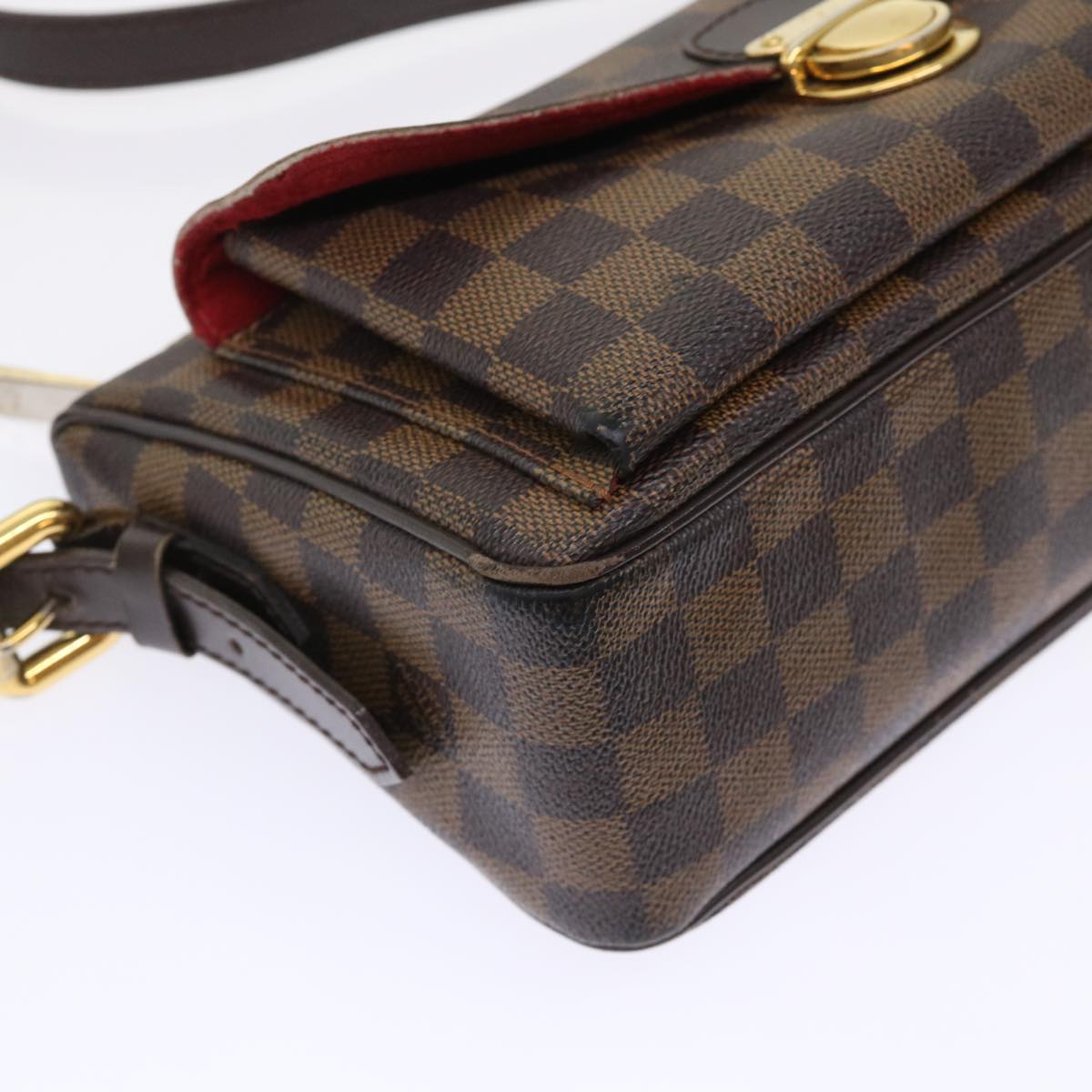 LOUIS VUITTON Damier Ebene Ravello GM Shoulder Bag 2way N60006 LV ar9779