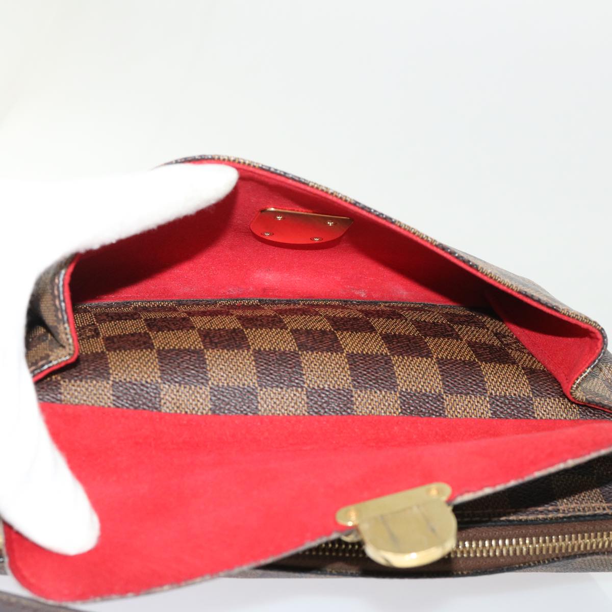 LOUIS VUITTON Damier Ebene Ravello GM Shoulder Bag 2way N60006 LV ar9779