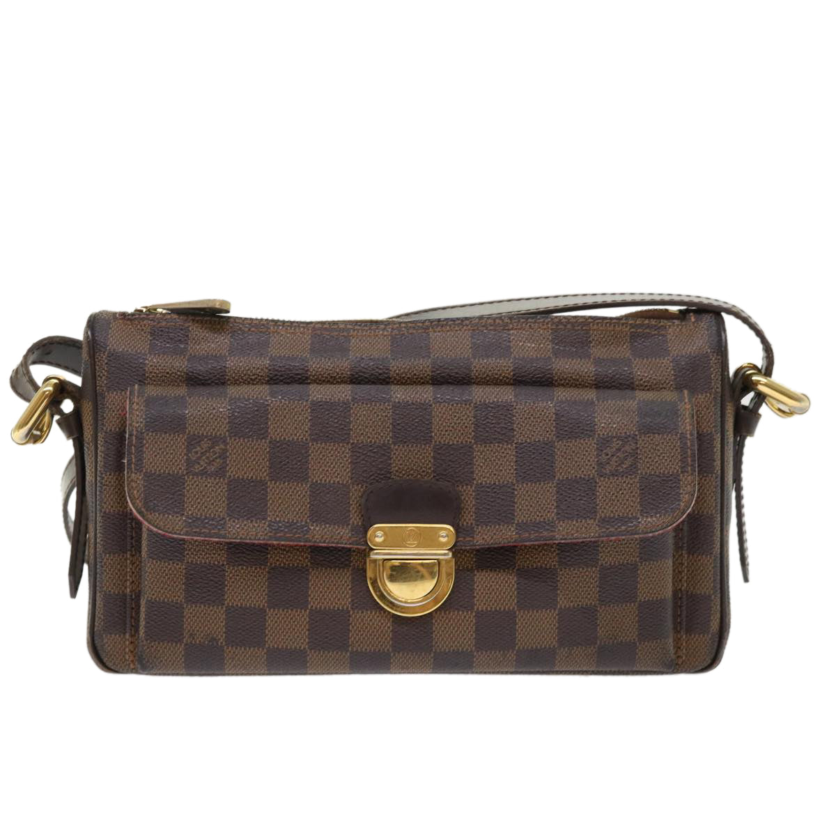 LOUIS VUITTON Damier Ebene Ravello GM Shoulder Bag 2way N60006 LV ar9779