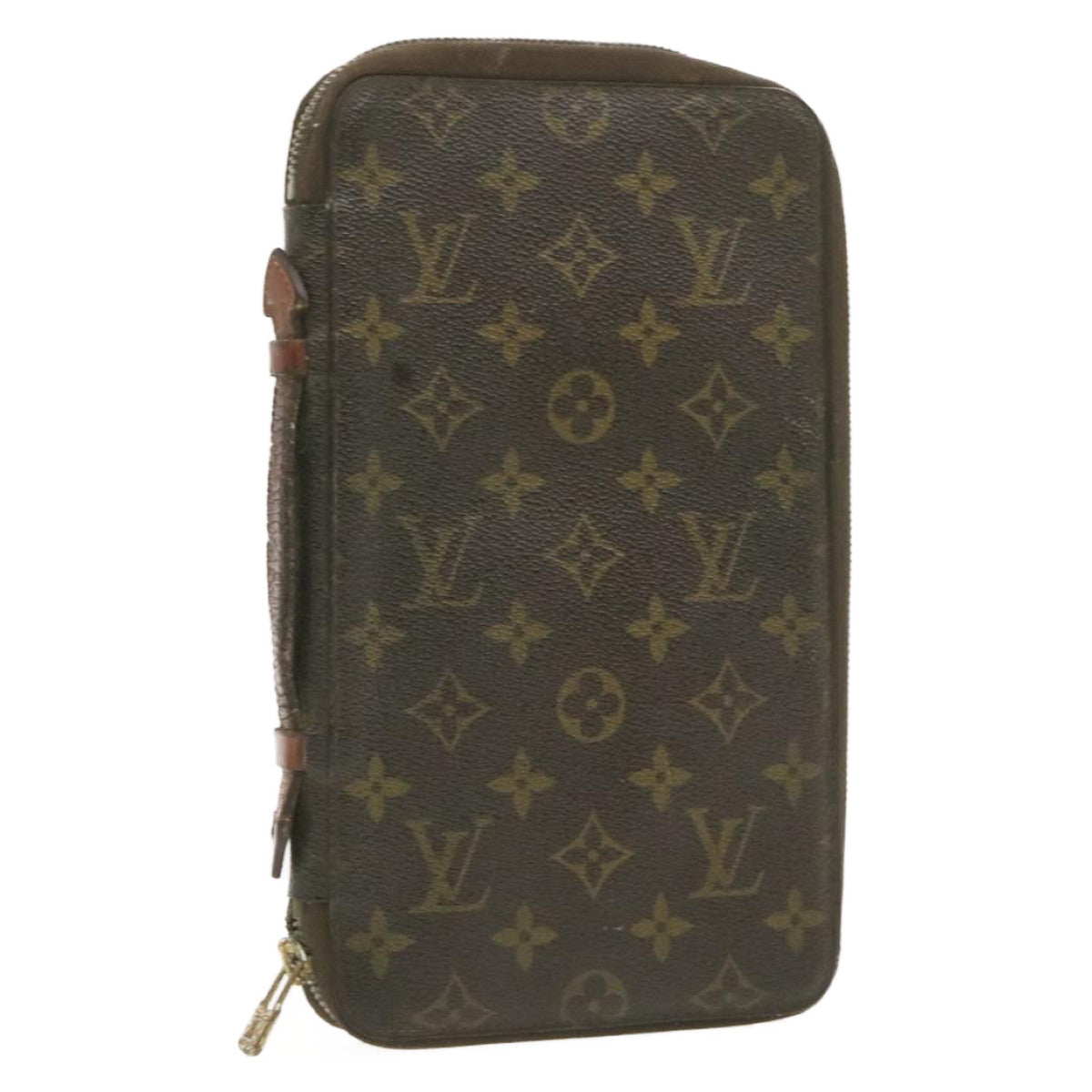 LOUIS VUITTON Monogram Poche Escapade Travel Case Vintage M60113 LV as061