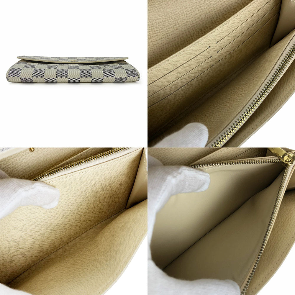 Louis Vuitton Damier Azur Bifold Wallet N61735