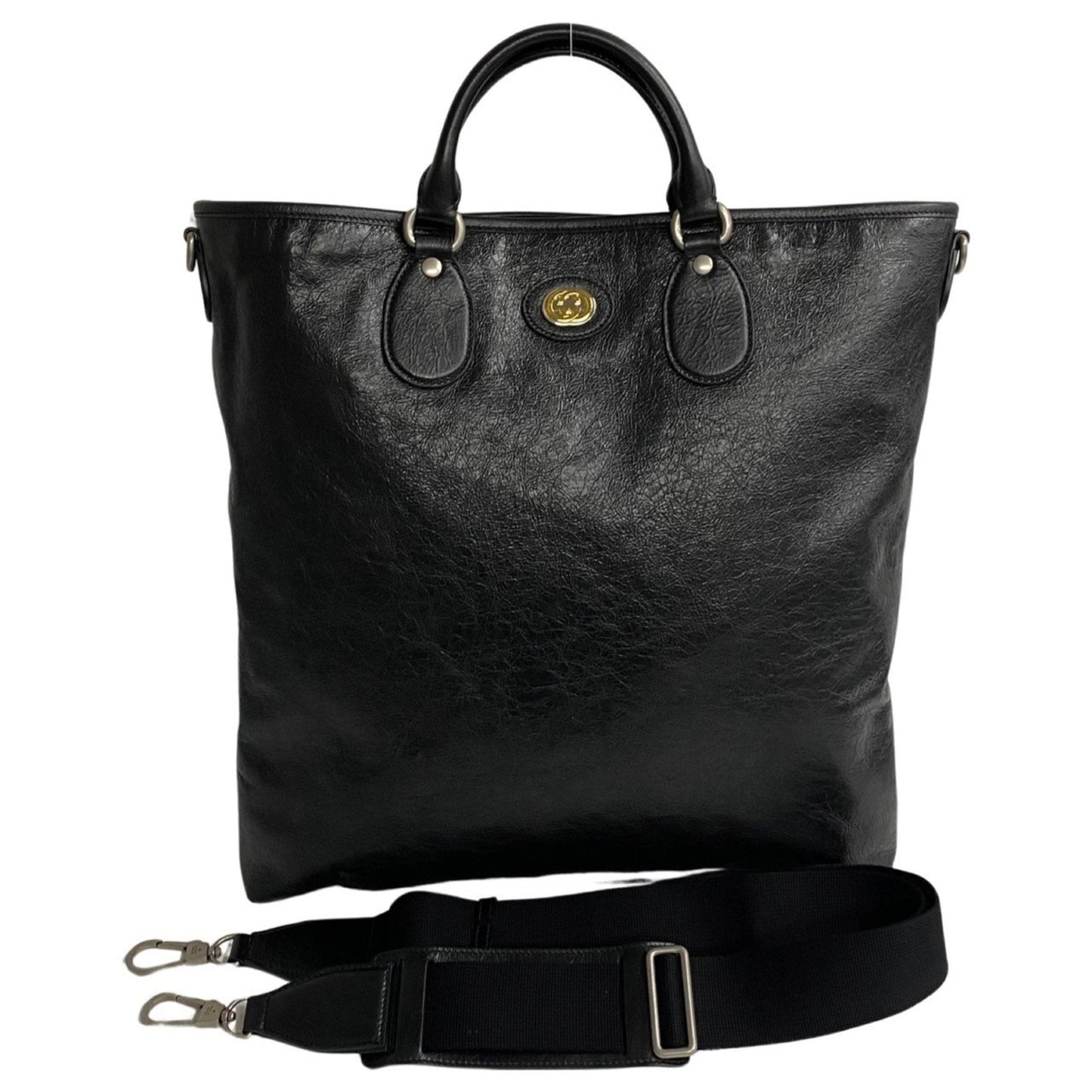 Gucci Eclipse  Leather Tote Bag ()