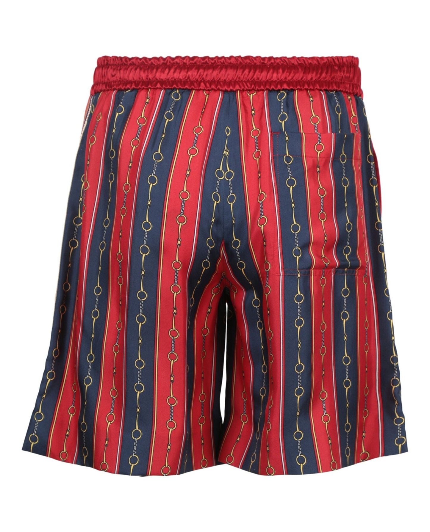 Gucci Striped Silk Bermuda Shorts