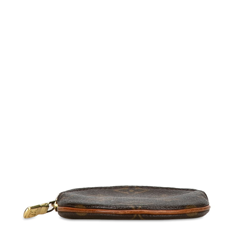 Louis Vuitton Monogram Portemoney Ron Coin Case M61926 Brown PVC Leather  Louis Vuitton